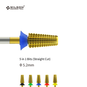 5.2m 5 in 1 Bits (Strainght Cut) TiN Coating