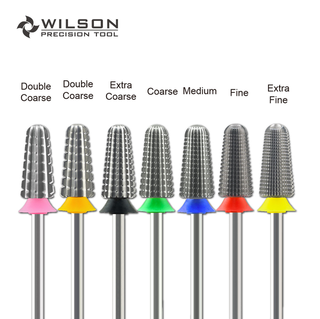 WILSON Volcano Bit 2 Way Nail Drill Bits Remove Gel Carbide Manicure Tool Hot Sale Fre Nails Prode Drill for Nails Nail Acces