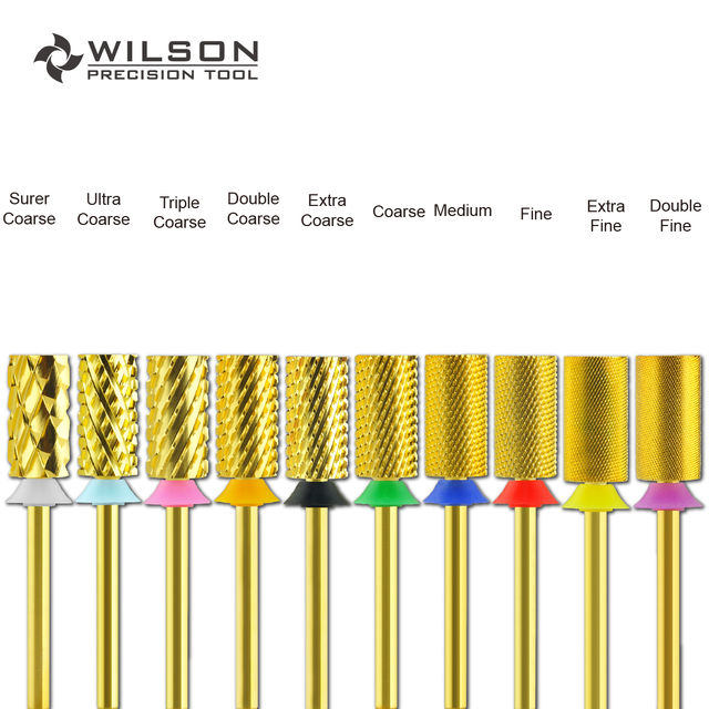 WILSON Large Barrel Bits -nail drill bits For manicure nail accessories