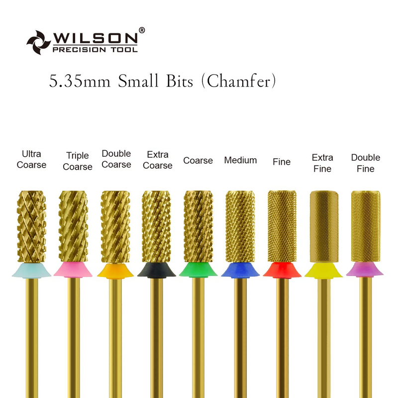  Small Barrel Bits Chamfer-Nail drill bits Remove gel carbide Manicure tool nails accessories Hot sale