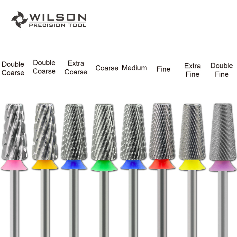 WILSON 5 in 1 Cross Cut Nail drill bits nail tools nail lathe strawberries Manicurenail lathe