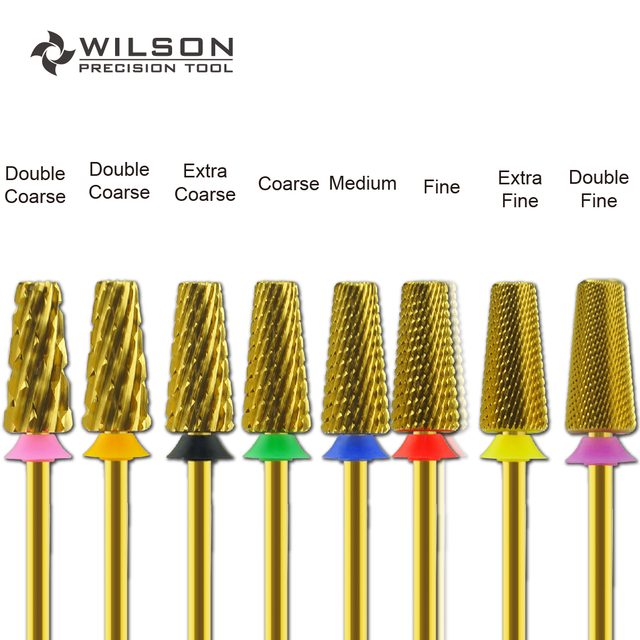 WILSON 5 in 1 Cross Cut Nail drill bits nail tools nail lathe strawberries Manicurenail lathe strawberries